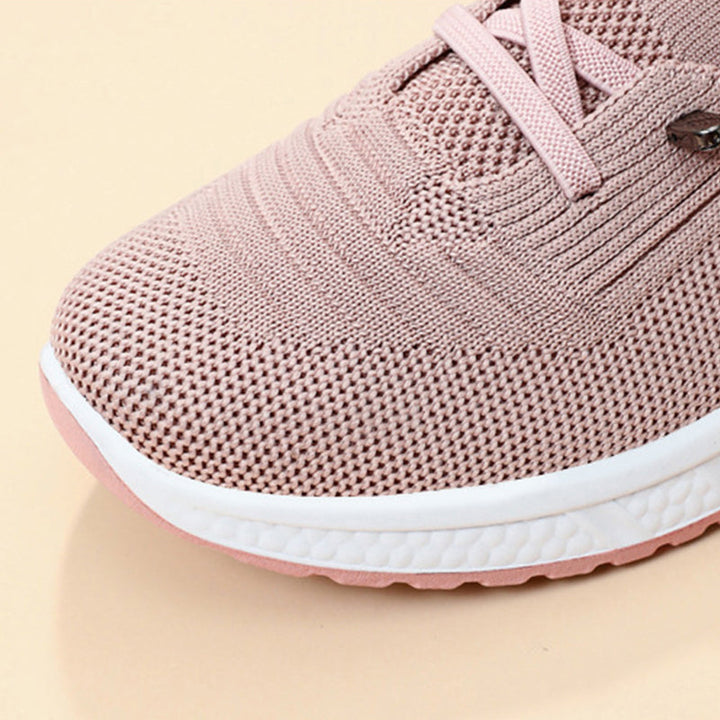 Lätta, andningsbara slip-on fritidsskor för kvinno