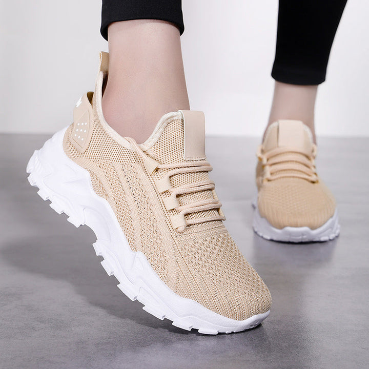 Bekväma och andningsaktiva sneakers för kvinnor