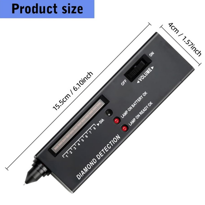 💎Professionell diamanttestpenna