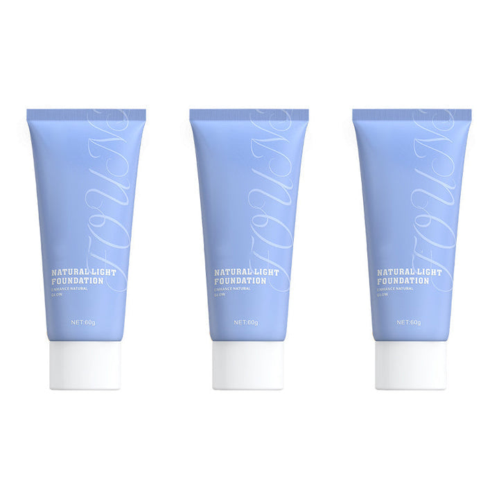 ✨️Köp 1 få 1 gratis✨️Naturlig lyster, heltäckande vattenfast foundation