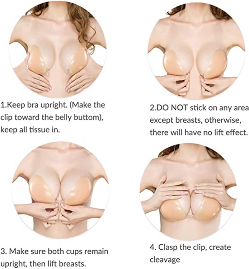 💖【Köp 1 +1 gratis】 👙 Stick-on osynlig samling bras✨