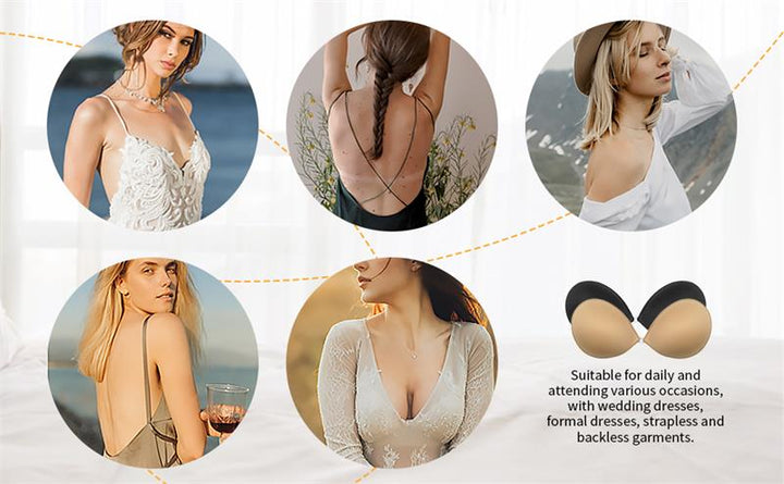💖【Köp 1 +1 gratis】 👙 Stick-on osynlig samling bras✨