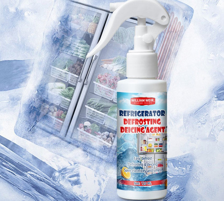 🔥 KÖP 2 FÅ 1 GRATIS🧊 Avfrostningsspray för kyl och frys🎁 (Med gratis spatel)