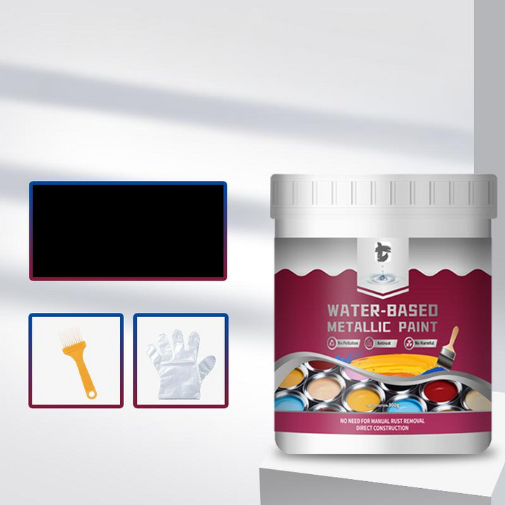 🔥2026 Nyaste modellen Nyligen uppgraderad Hög effektivitet + Giftfri formulering✨Rostborttagningskonverterare Metallicfärg