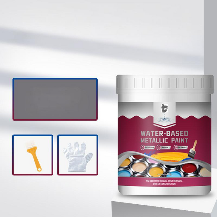 🔥2026 Nyaste modellen Nyligen uppgraderad Hög effektivitet + Giftfri formulering✨Rostborttagningskonverterare Metallicfärg