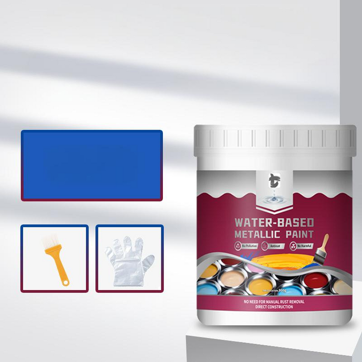 🔥2026 Nyaste modellen Nyligen uppgraderad Hög effektivitet + Giftfri formulering✨Rostborttagningskonverterare Metallicfärg