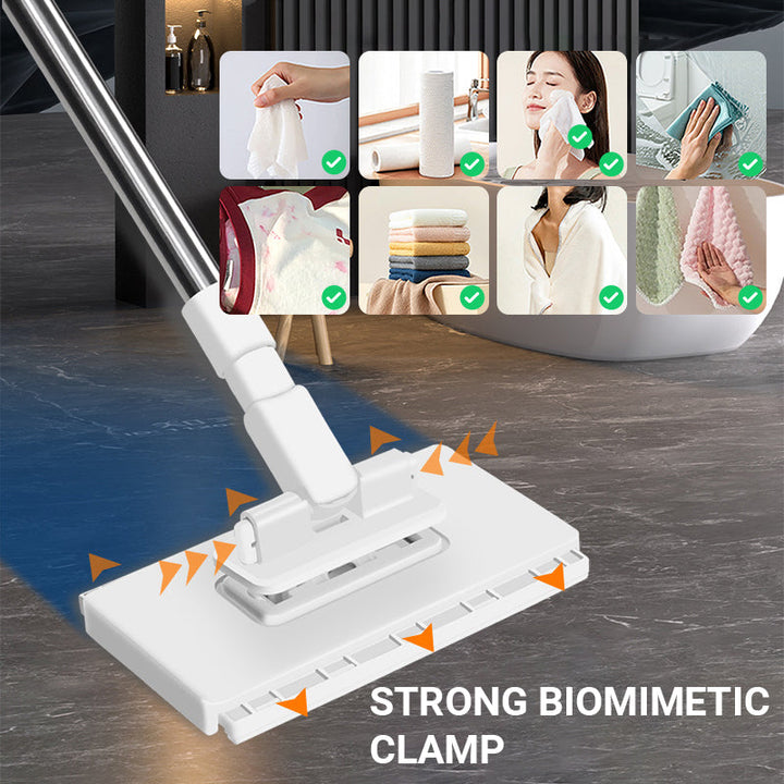 ⌛50% off clearance for a limited time!!!!🔥Dammopp för engångsbruk med 4 återanvändbara dukar