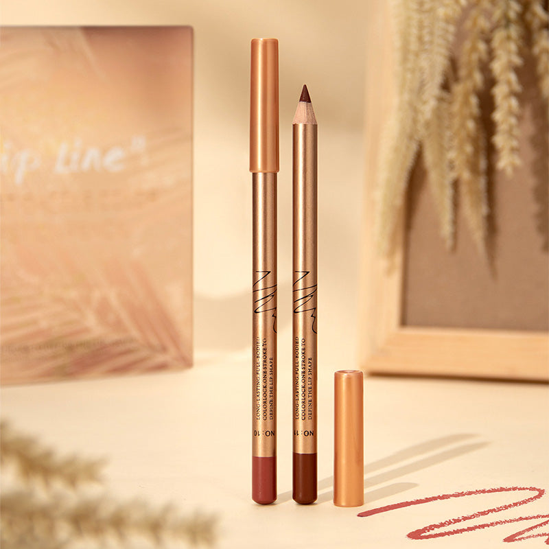👄 50 % RABATT! 💄 Set med 12 färger av smetfria läppennor – Hållbara, krämiga och vattenfasta – perfekta för vardagsbruk eller professionell sminkning 🎨