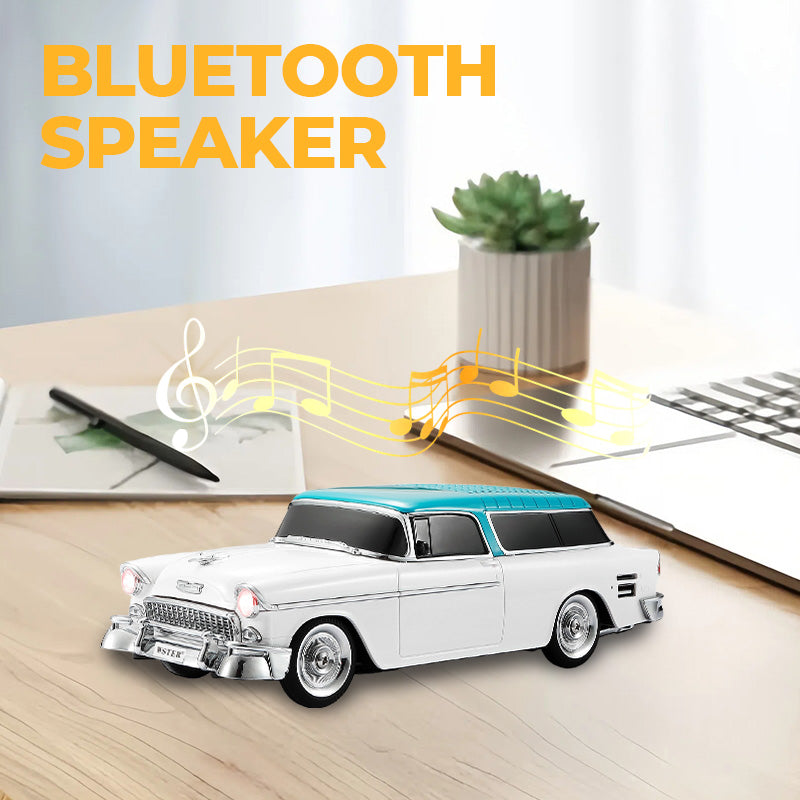 Retro bilmodell trådlös Bluetooth högtalare