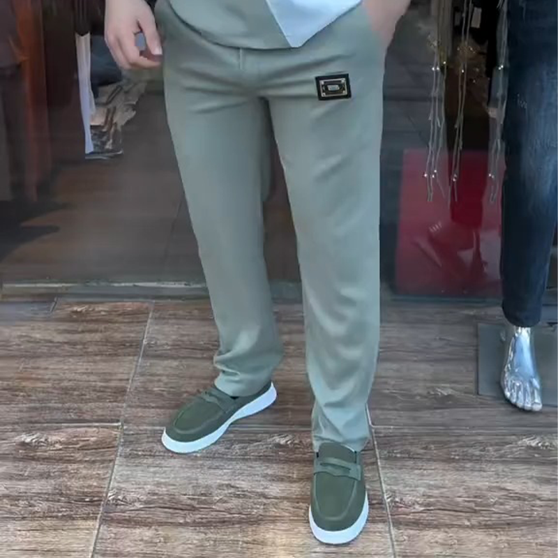 🔥Casual Crew Neck Top och byxor för män