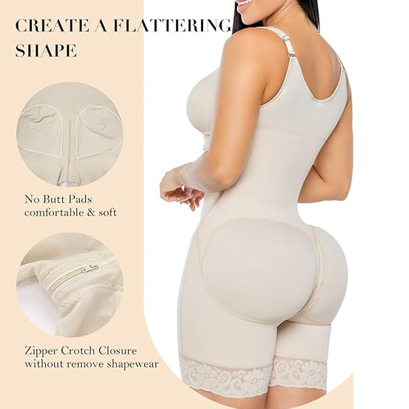 🔥 Bodysuit för Kvinnor med Magkontroll & Lyftande Effekt på Rumpan – Formande, Bekväm & Perfekt För En Jämn Silhuett 💃