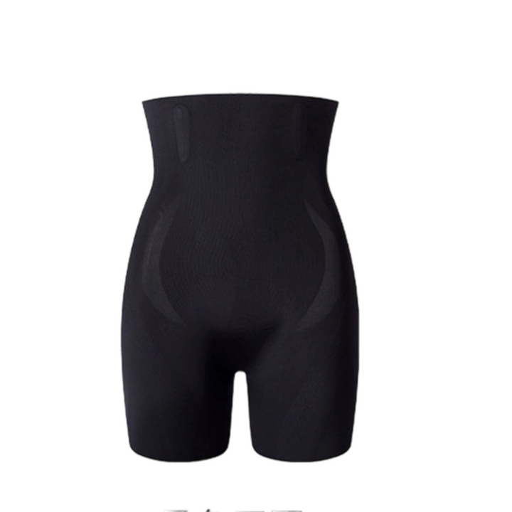 Högmidjade formande shorts med rumplyft