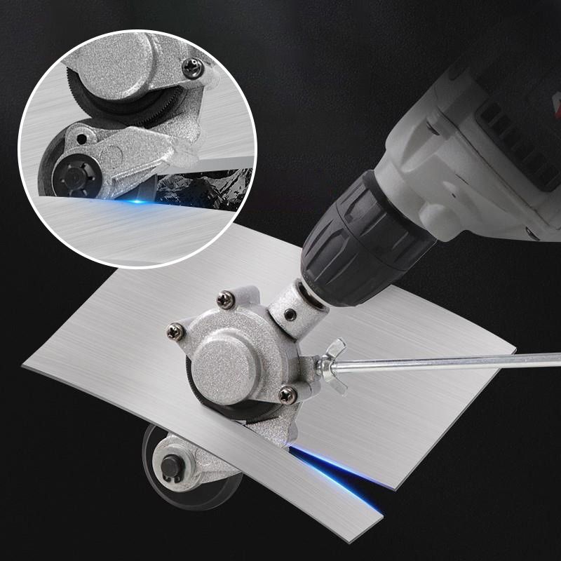 ✨ Elektrisk Plåtskärare - 1300W med Laserjustering och 6 Skärlägen för Ren Skärning i Metall & Plast 🔧💥