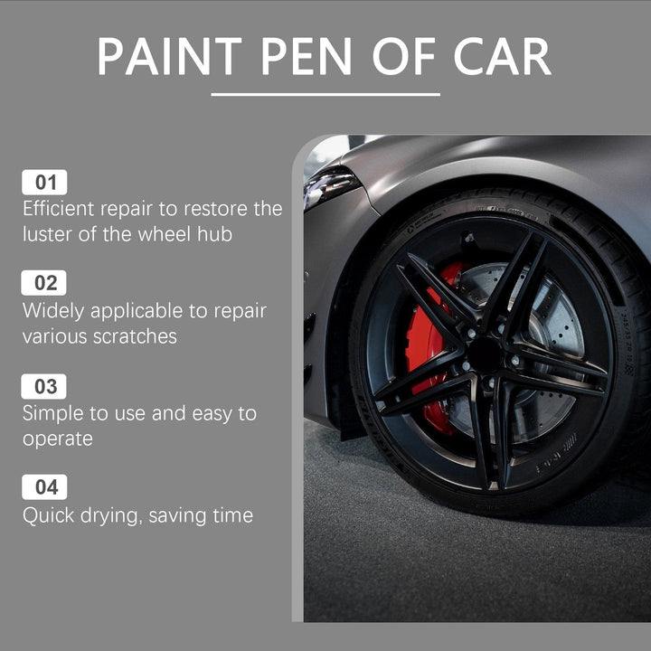 ✨ 48% RABATT NU! 🚗 Magisk Bil Repreparationspenna – Fixa Fälgrepor på Minuter – Permanent & Droppfri Formula 🛠️