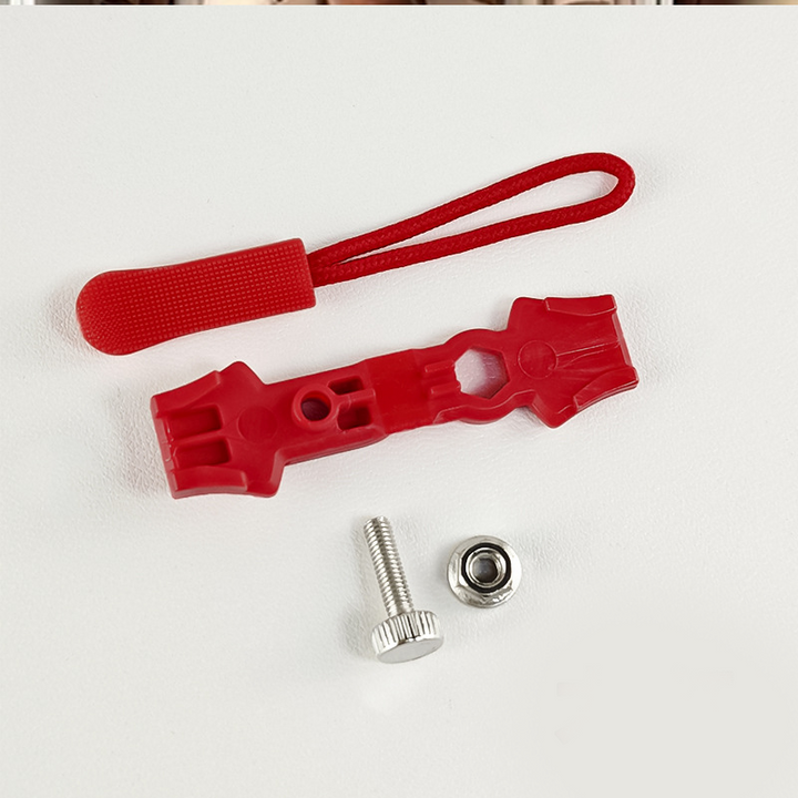 🛠️ 50% RABATT STORT SPECIALERBJUDANDE! ✨ Enkel Dragkedjereparationssats - Inkluderar 8 Stilar av Drag och 12 Slidar för Väskor, Jackor & Resväskor 🔩📦