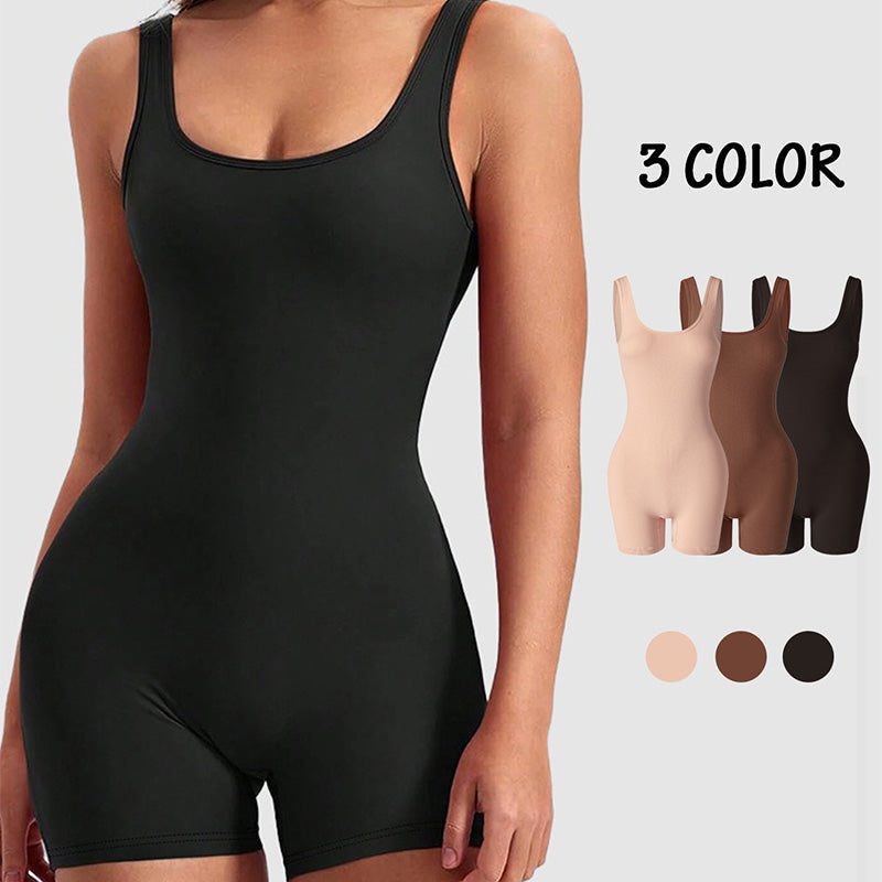 👙💫 TUMMY SHAPEWEAR BODYSUIT – Sömlöst och andningsbart tyg, omedelbar bantningseffekt, bekväm att bära hela dagen för en smickrande silhuett 🌸✨