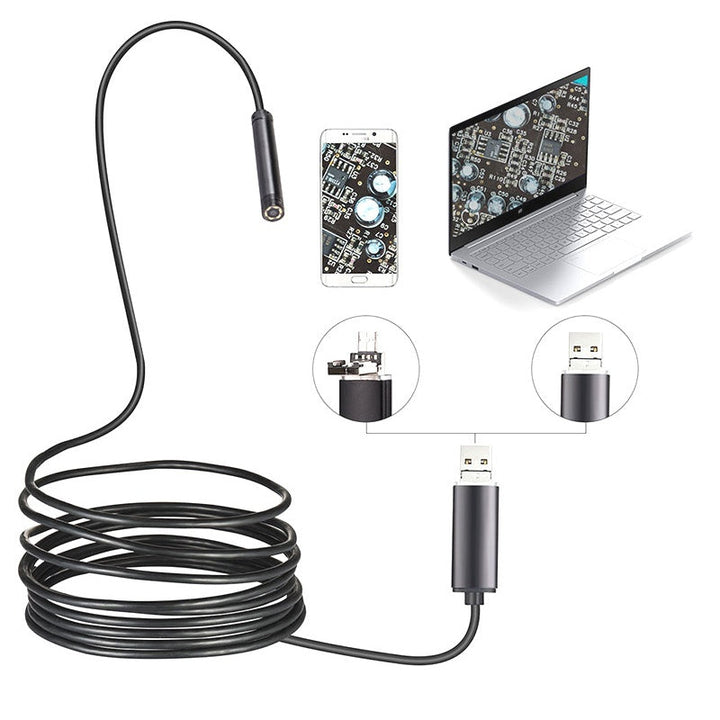🔥3-i-1 vattentät USB-endoskopkamera med LED