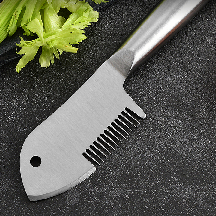 🥒 KÖP 2, FÅ 1 GRATIS! 🔪 Rostfri Julienneskalare – Multiblad, Perfekt Strimlor & Ergonomiskt Grepp 🥔✨