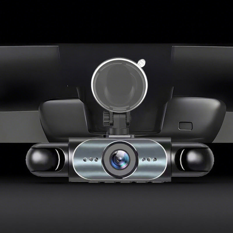 24-timmars parkvakt dashcam med nattvision – 1080P HD, 360° sikt & automatisk loopinspelning! 📹