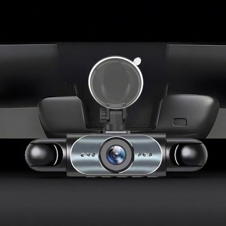 24-timmars parkvakt dashcam med nattvision – 1080P HD, 360° sikt & automatisk loopinspelning! 📹