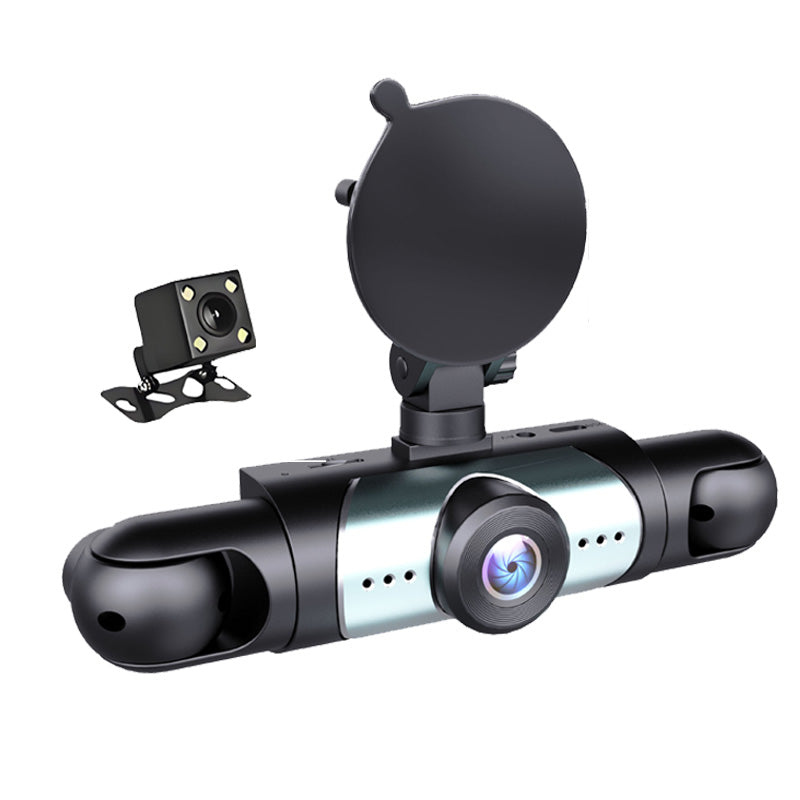 24-timmars parkvakt dashcam med nattvision – 1080P HD, 360° sikt & automatisk loopinspelning! 📹