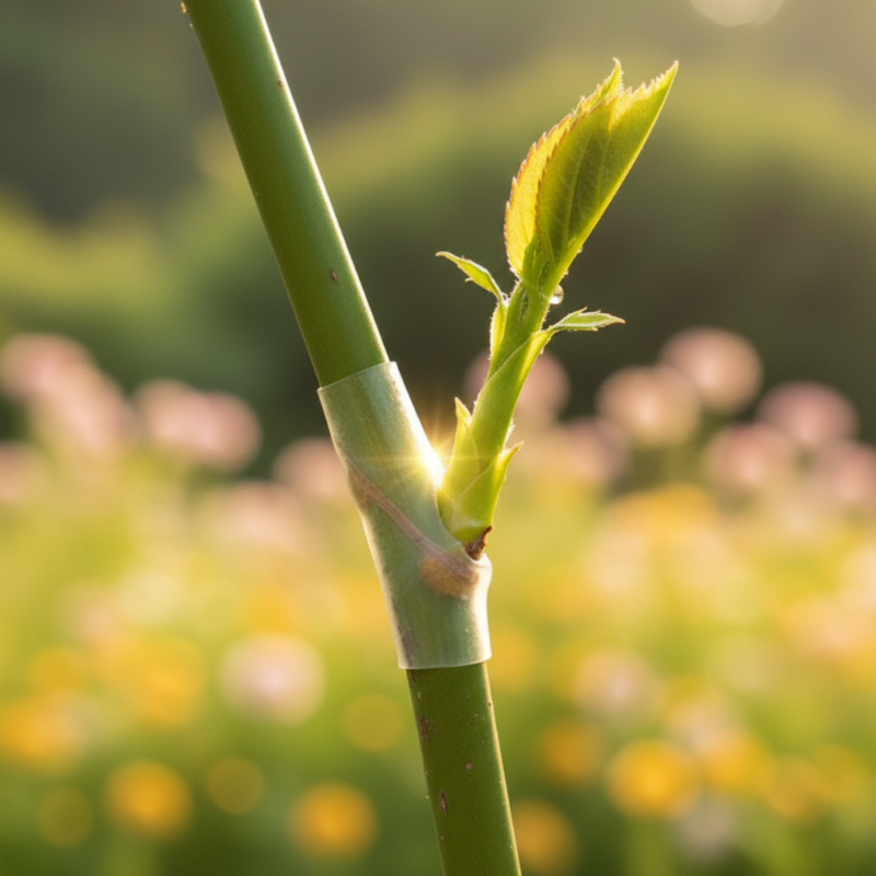 🌳 50% RABATT NU! ✨ 50 st Silikonhylsor för Ympning – Flexibla, Hållbara & Befrämjar Häling på Fruktträd 🛠️🌱
