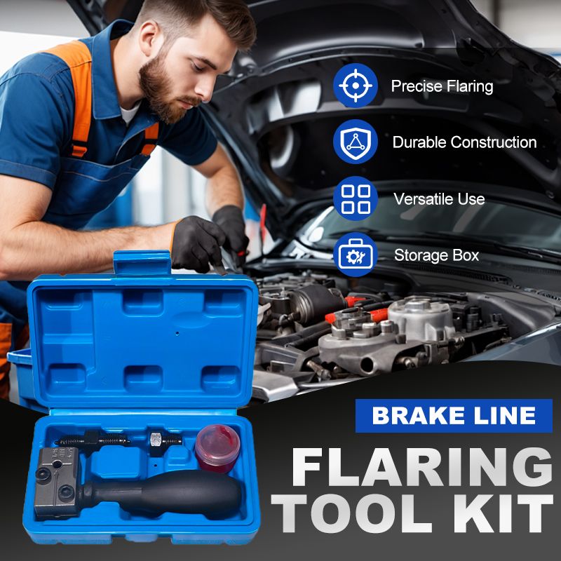 🔥60% RABATT🔧 Universellt bromsverktygssats för bilar⚙️ Precision 4,75 mm, hög effektivitet, säker och stabil