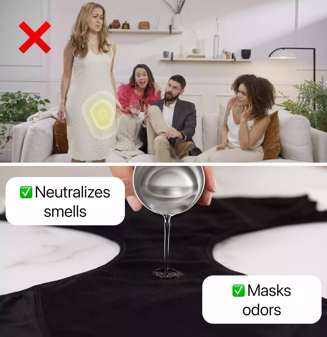 Högmidjade läckagesäkra trosor