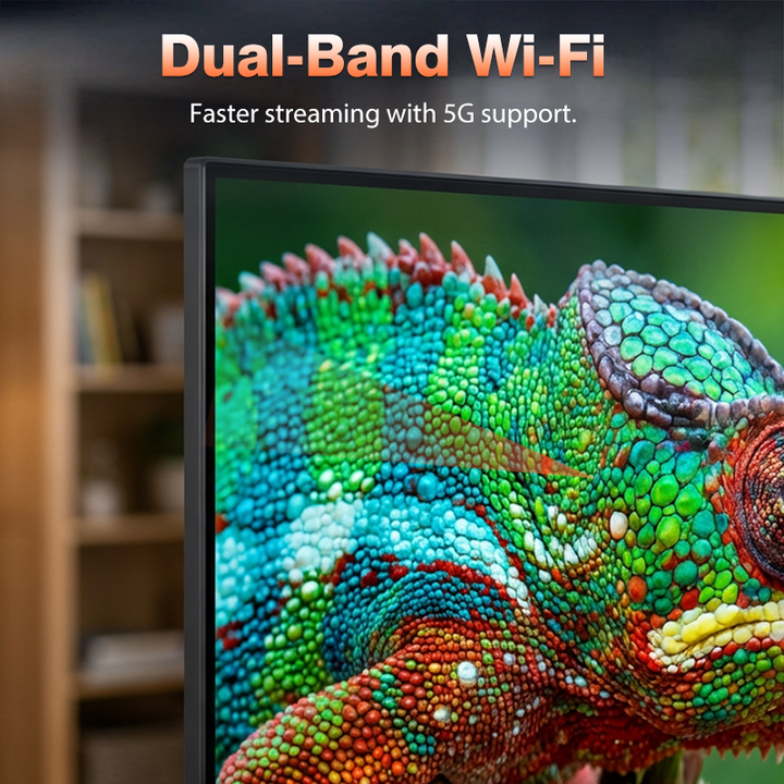 4K Android TV-box med 2,4G/5G Wi-Fi och BT 5.0