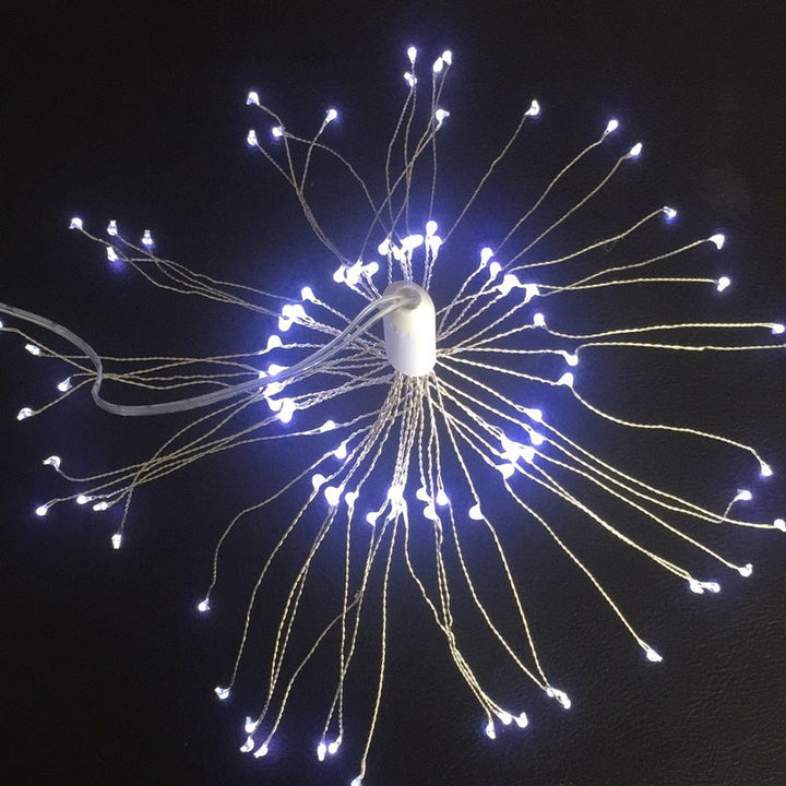 🎆 54% RABATT! 💡Solenergi Fyrverkerier Ljusgirland – Magisk trädgårdsbelysning för fester & kvällar
