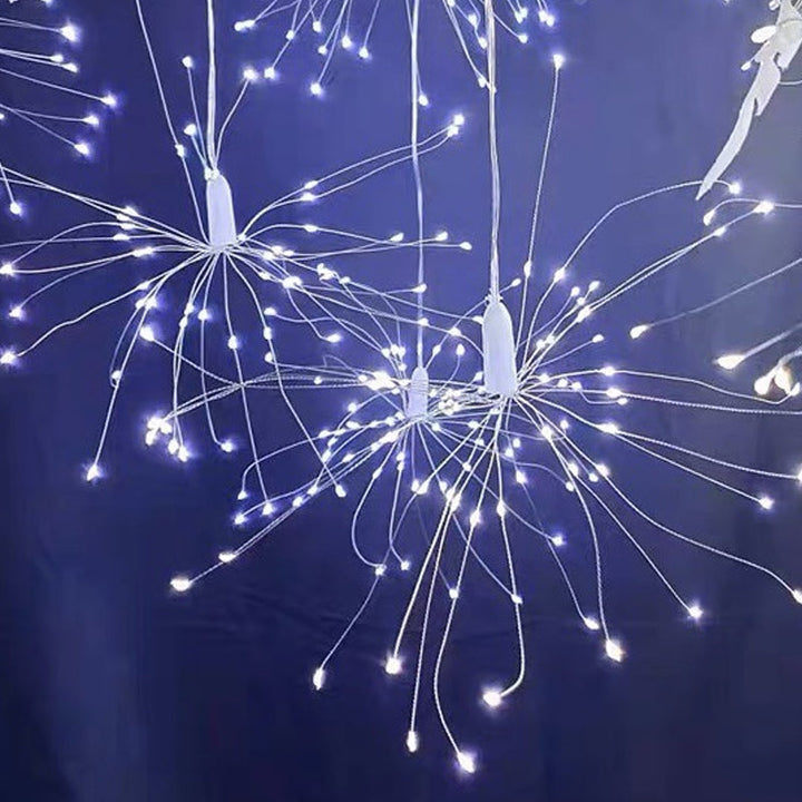 🎆 54% RABATT! 💡Solenergi Fyrverkerier Ljusgirland – Magisk trädgårdsbelysning för fester & kvällar