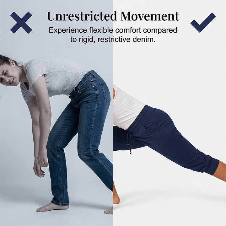 Korta Sweatpants – Dragsko i Midjan & Capri-längd för Avkoppling!