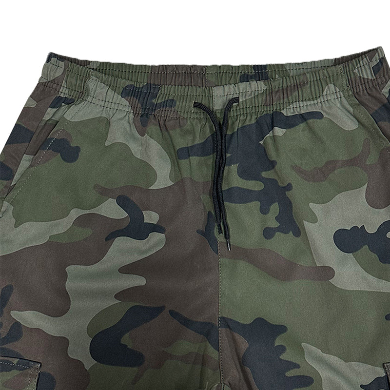 🩳 52% RABATT 🗺️ | Herr Camouflage Cargo-Shorts – Många Fickor & Avslappnad Passform