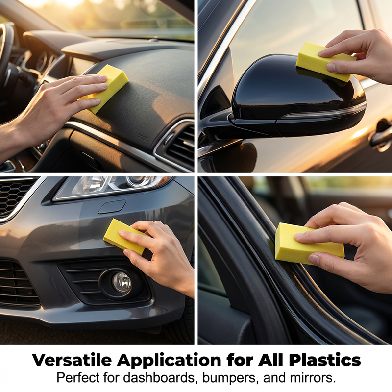 🔥Köp 1 få 1 gratis🔥 Återställande av kristallbeläggning för bilplastdelar