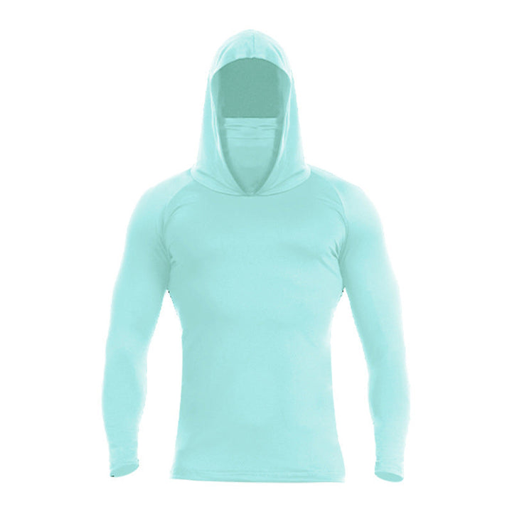 🏃 50% RABATT NU! ☀️ Herr Lättvikt Snabbtorkande UV-Skydd Hoodie – Andningsbar & Perfekt För Utomhusaktiviteter 🏕️