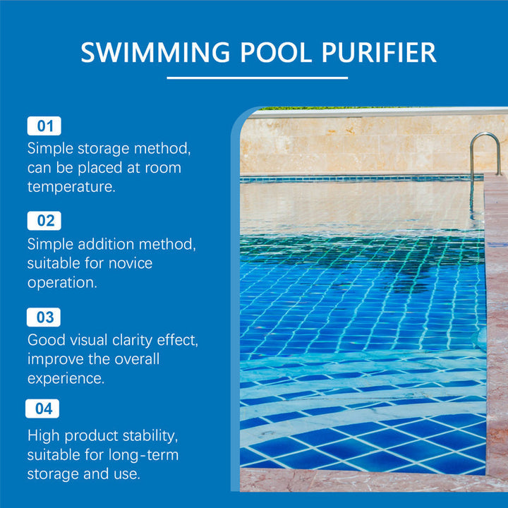 💧 Poolreningslösning – Kristallklart vatten för säkert och enkelt bad 🏊‍♂️✨