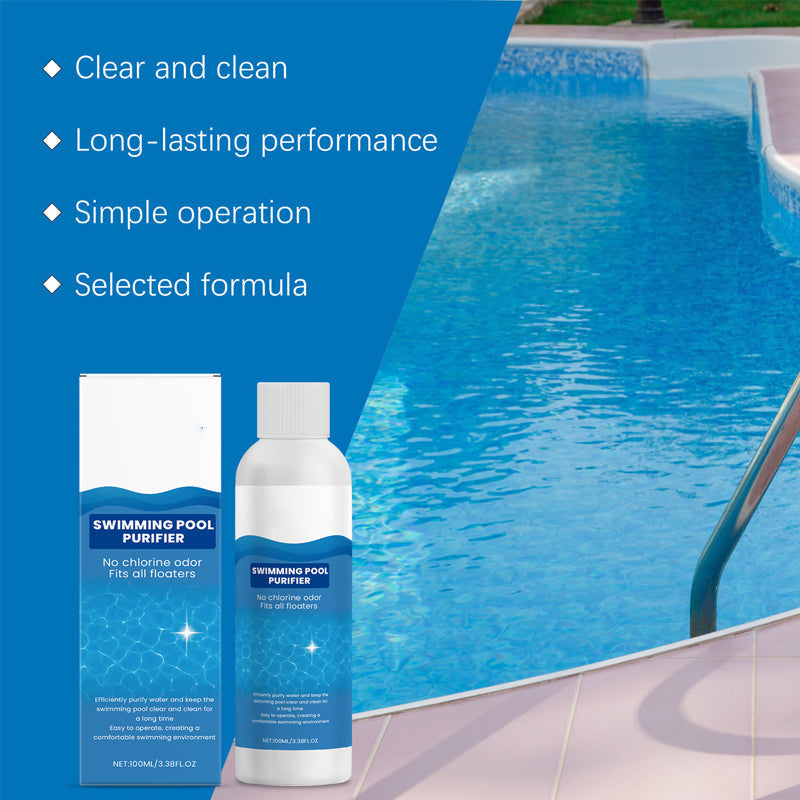💧 Poolreningslösning – Kristallklart vatten för säkert och enkelt bad 🏊‍♂️✨