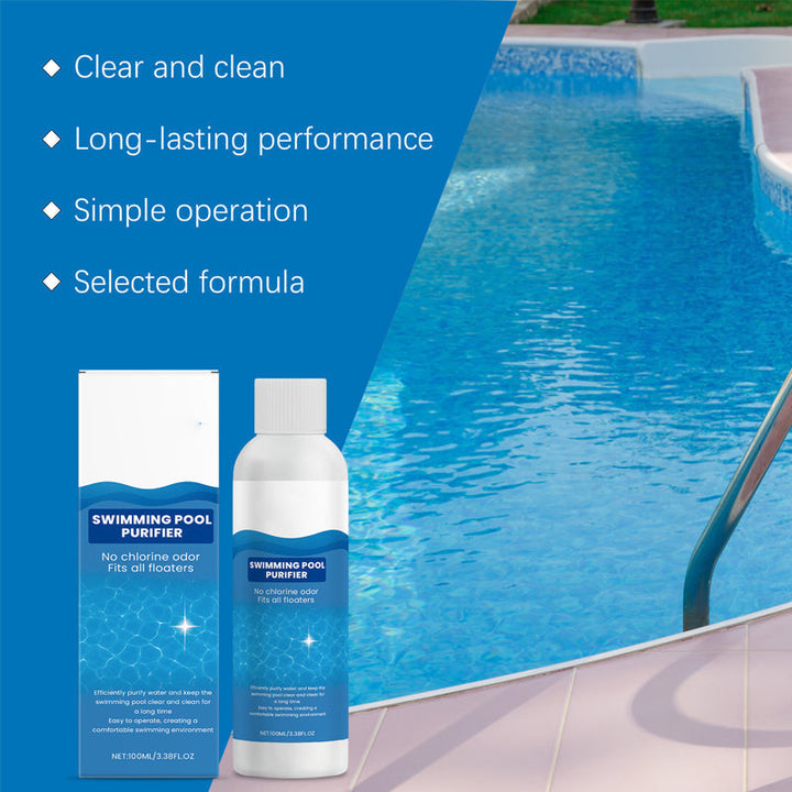 💧 Poolreningslösning – Kristallklart vatten för säkert och enkelt bad 🏊‍♂️✨