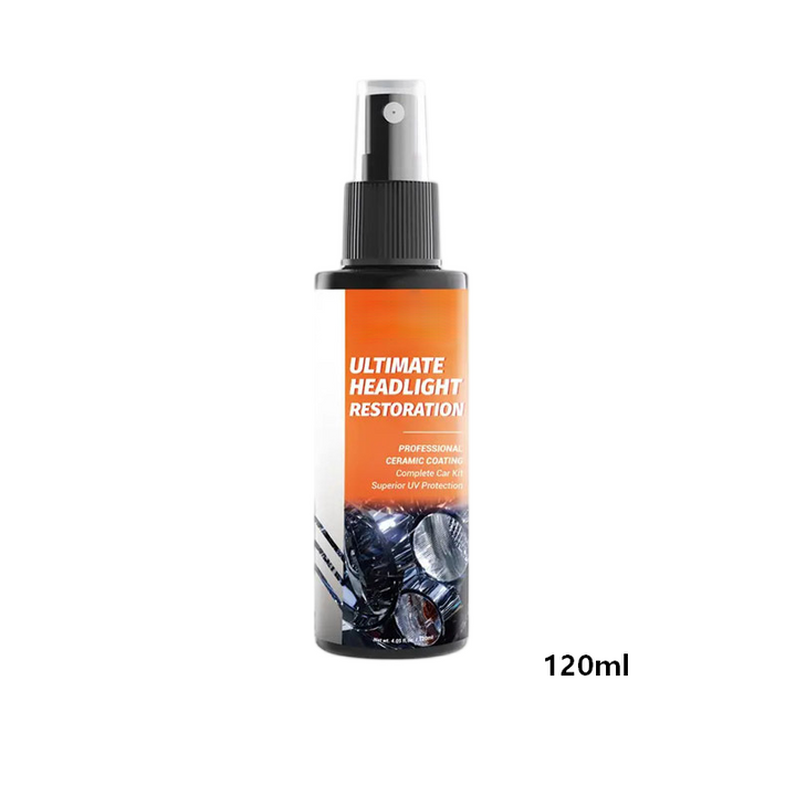 Professionellt spraykit för renovering av strålkastare