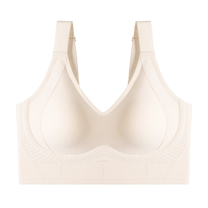 👙 50% RABATT NU!✨ Sömlös Stöd-BH med Full Täckning – Lyft & Sidostöd – Heldagskomfort 🦋