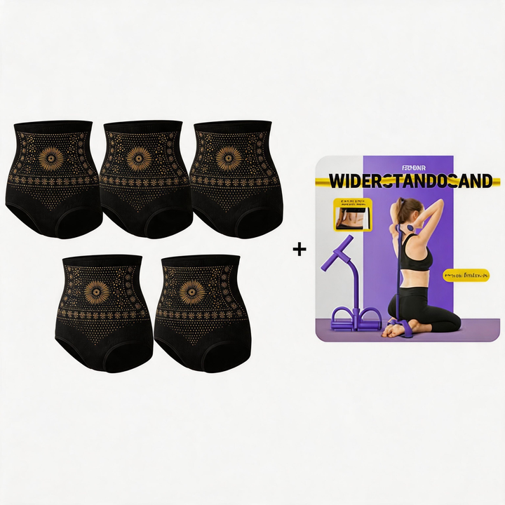 👙 50% RABATT NU!🔥 Höga Midja Formande Shorts – 360° Stöd & Lyftande Passform – Slimming Essential ✨