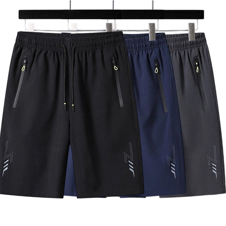 Snabbtorkande sportshorts för herr för sommaren