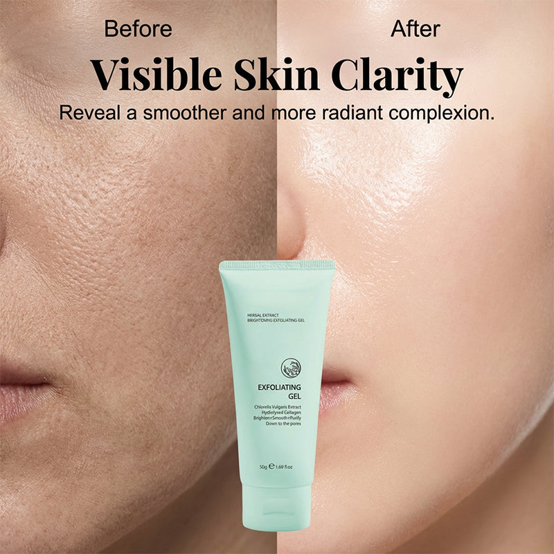 💥Ljusgörande exfolierande gel med örtextrakt